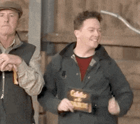 goowoomedia happy dance smile excited GIF