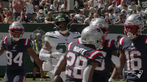 Happy James White GIF by New England Patriots