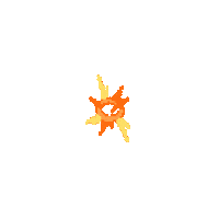 Pixel Sparkle Sticker