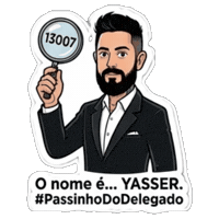 Bom Dia Sextou Sticker by Delegado Yasser
