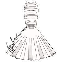 wedding dress Sticker by Anya Jardim Atelier Couture