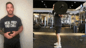 superfit_foods fitness back lift squat GIF