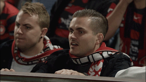 wswanderersfc giphyupload reaction football celebration GIF