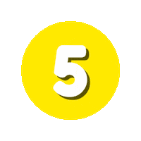 Studio Number Sticker