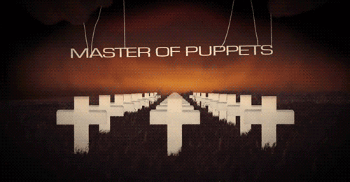 master of puppets metallica GIF