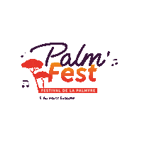 palmfest festival musique palmfest palmfest17 Sticker
