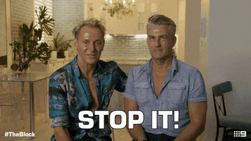 Stop It Channel 9 GIF by The Block
