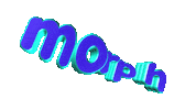 text morph Sticker