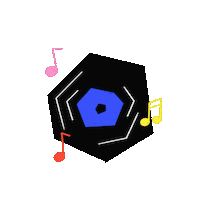 Dj Set Party Sticker by paolinoshka