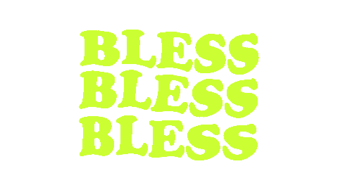 Bless Sticker by .nove