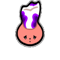 Sad Jump Sticker