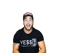 inversores-inteligentes yes money gold ye Sticker