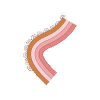 dogoodbeauty pink doodle doodles swirl Sticker