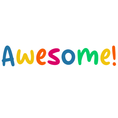 Awesome Positivity Sticker
