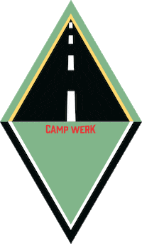 CAMPWERK camping outdoor roadtrip rtt Sticker