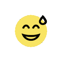 Emoji Laughing Sticker by Das richtige Fenster