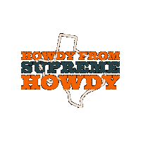 Texas Howdy Sticker by Supreme Lending