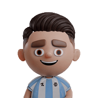 Football Argentina Sticker by OneFootball Heads