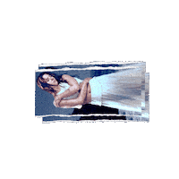 White Dress Beach Sticker by Kenzie