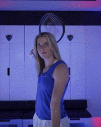 Womens Tennis GIF by DePaul Blue Demons