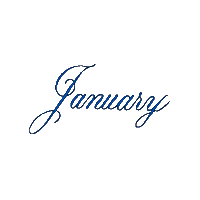 New Year Calligraphy Sticker by Gazing Through Glass