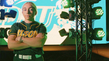 Softball Bison GIF by NDSU Athletics