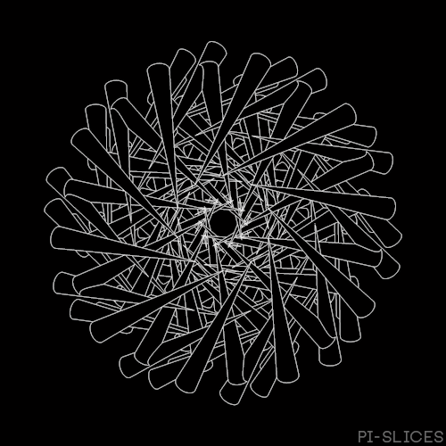 black and white loop GIF by Pi-Slices