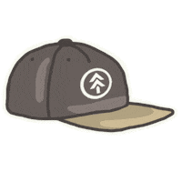 Tree Hat Sticker by Parks Project