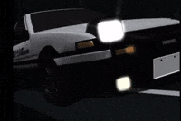 Initial D Gutter Run GIF