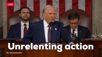 Donald Trump GIF by PBS News