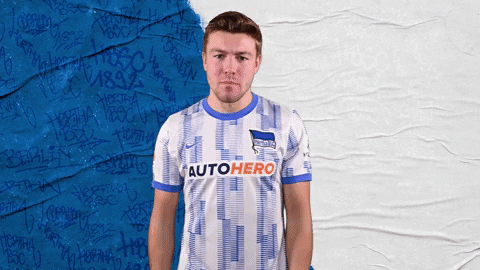 Football Soccer GIF by Hertha BSC