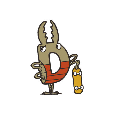 Skateboard Cook Sticker by Dorcus top breeding system