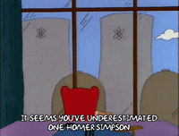 Season 3 Point GIF by The Simpsons