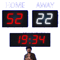 22 Away Sticker