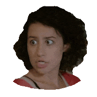 Broad City Omg Sticker by reactionstickers