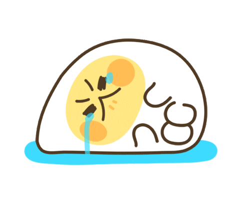 Sad Cry Sticker