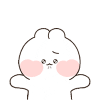Sad Rabbit Sticker