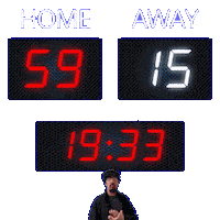 15 Away Sticker