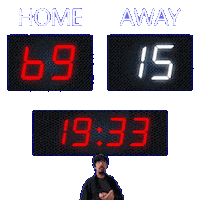 15 Away Sticker