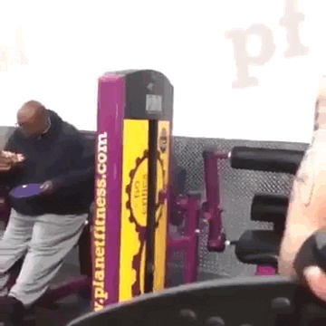 gym hit GIF