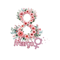 8 De Março Sticker