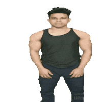 Getssupport reaction run pointing click Sticker