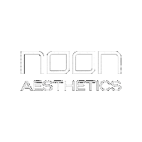 NOONBAesthetics noon noon aesthetics noon skincare noon logo Sticker