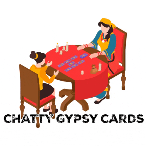chattygypsycards giphygifmaker chatty gypsy cards GIF