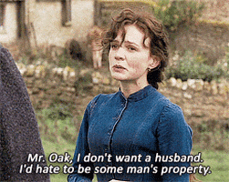 far from the madding crowd woman GIF