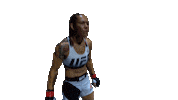 ufc fighting Sticker by Cris Cyborg