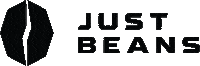justbeans happy logo coffee colour Sticker