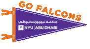 New York University Falcons Sticker by MeetNYU