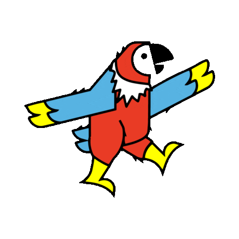 blakesseedbased giphyupload parrot bsb parrothead Sticker