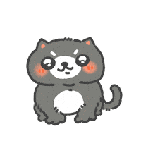Pat Head Cat Sticker